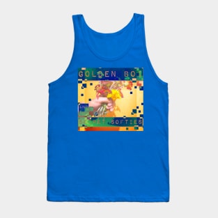 Golden Boi and the Secret Softies (flowers) Tank Top